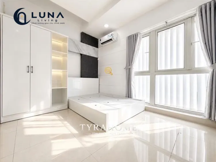 CĂN HỘ DỊCH VỤ FULL NỘI THẤT MÁY GIẶT RIÊNG CÓ CỬA SỔ