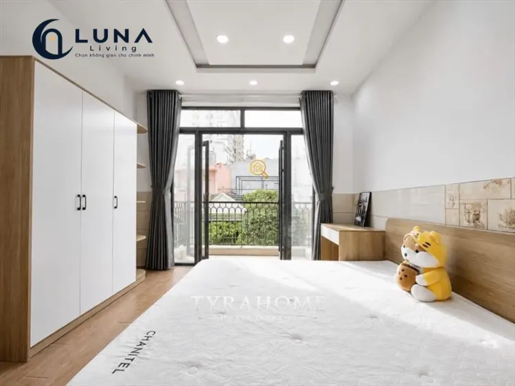 CĂN HỘ DỊCH VỤ FULL NỘI THẤT MÁY GIẶT RIÊNG CÓ BAN CÔNG