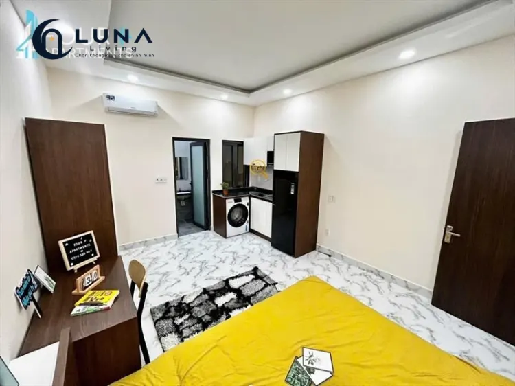 PHÒNG FULL NỘI THẤT MÁY GIẶT RIÊNG CÓ CỬA SỔ