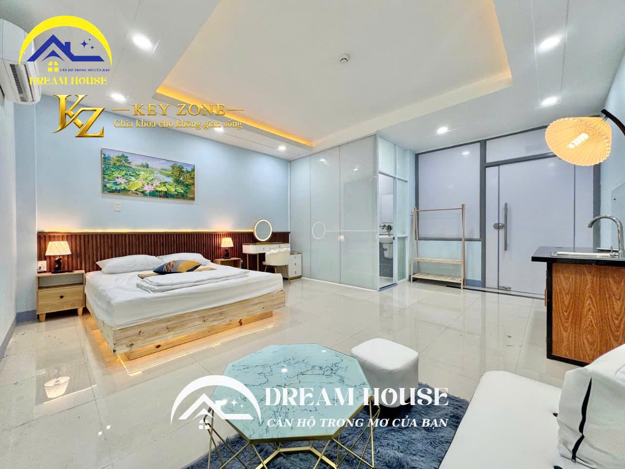 STUDIO FULL NỘI THẤT SIÊU RỘNG CỬA SỔ TO 