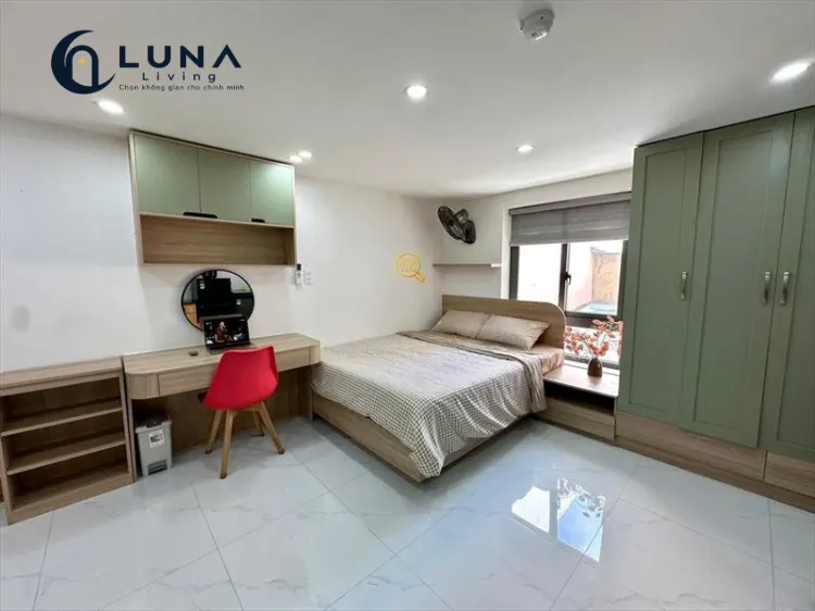PHÒNG FULL NỘI THẤT MÁY GIẶT RIÊNG CÓ CỬA SỔ