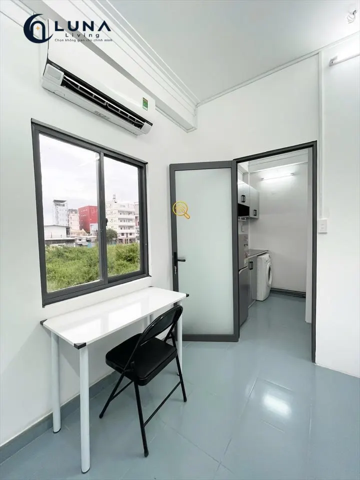 PHÒNG FULL NỘI THẤT MÁY GIẶT RIÊNG CÓ CỬA SỔ