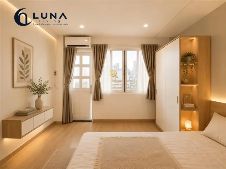 CĂN HỘ DỊCH VỤ FULL NỘI THẤT CÓ BAN CÔNG