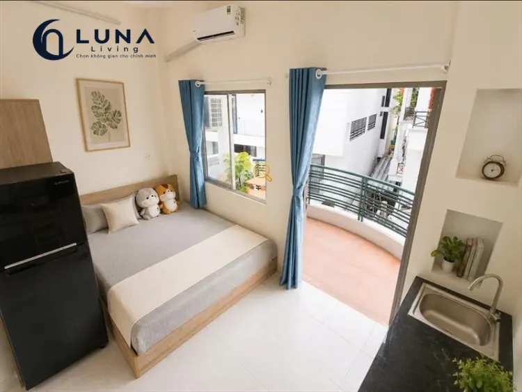 PHÒNG FULL NỘI THẤT CÓ BAN CÔNG