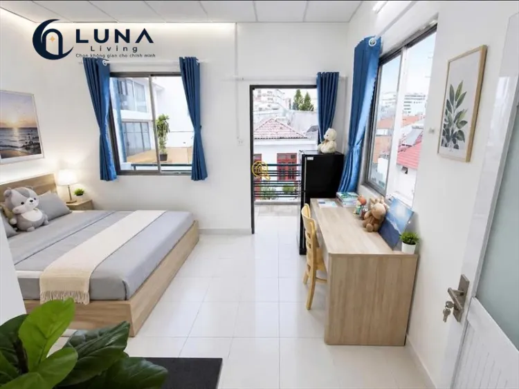 PHÒNG FULL NỘI THẤT CÓ BAN CÔNG
