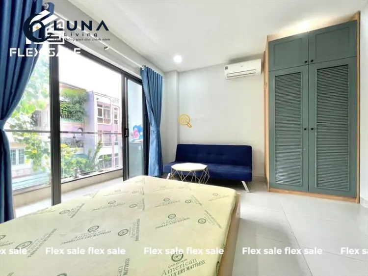 PHÒNG FULL NỘI THẤT CÓ BAN CÔNG