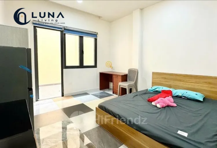 PHÒNG FULL NỘI THẤT MÁY GIẶT RIÊNG CÓ BAN CÔNG