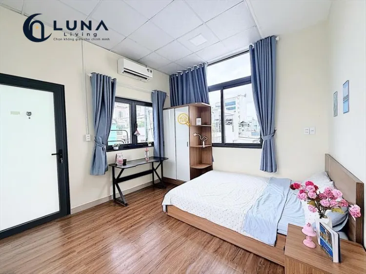 PHÒNG FULL NỘI THẤT MÁY GIẶT RIÊNG CÓ BAN CÔNG