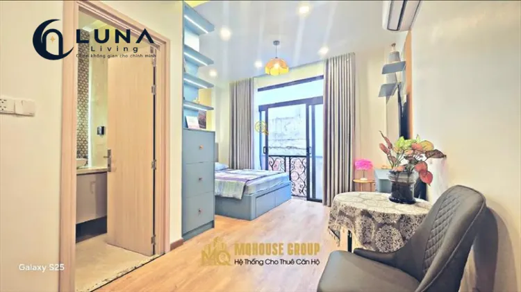 CĂN HỘ DỊCH VỤ FULL NỘI THẤT CÓ CỬA SỔ