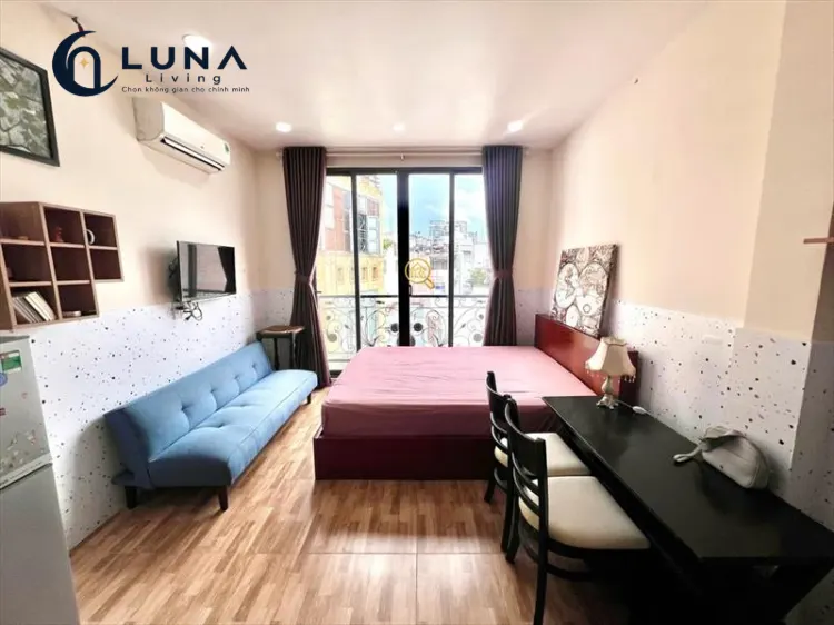 PHÒNG FULL NỘI THẤT CÓ BAN CÔNG