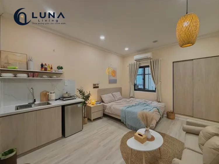 CĂN HỘ DỊCH VỤ FULL NỘI THẤT CÓ CỬA SỔ