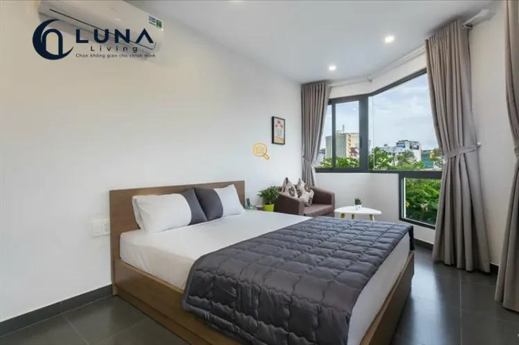 CĂN HỘ DỊCH VỤ FULL NỘI THẤT CÓ CỬA SỔ