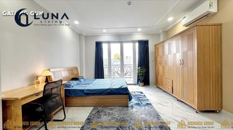 CĂN HỘ DỊCH VỤ FULL NỘI THẤT MÁY GIẶT RIÊNG CÓ BAN CÔNG