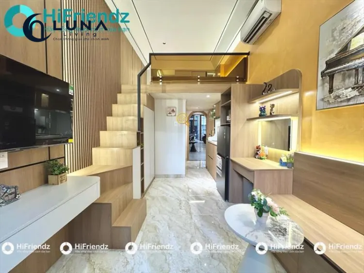 CĂN HỘ DỊCH VỤ FULL NỘI THẤT MÁY GIẶT RIÊNG CÓ BAN CÔNG