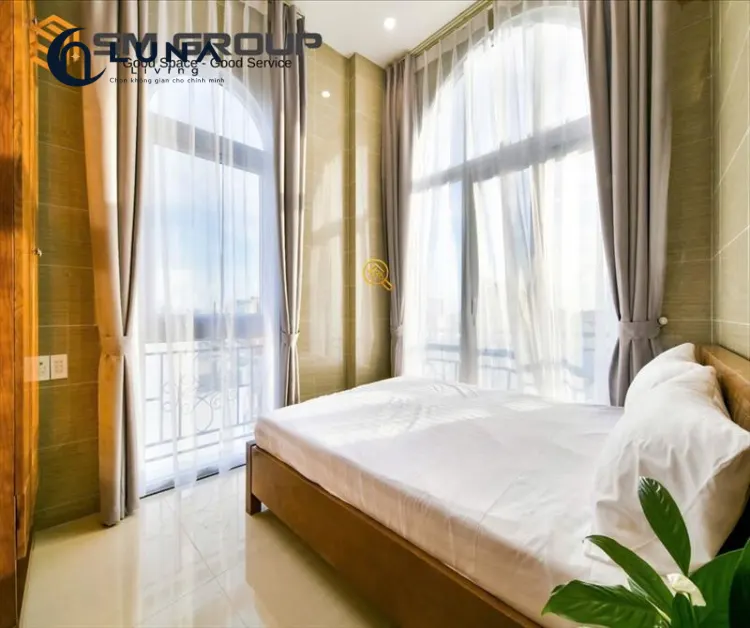 CĂN HỘ DỊCH VỤ FULL NỘI THẤT CÓ BAN CÔNG