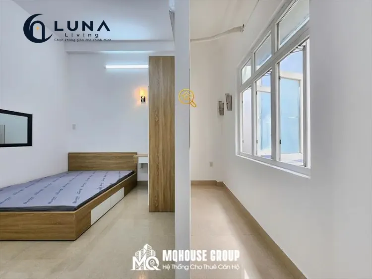 CĂN HỘ DỊCH VỤ FULL NỘI THẤT MÁY GIẶT RIÊNG CÓ CỬA SỔ