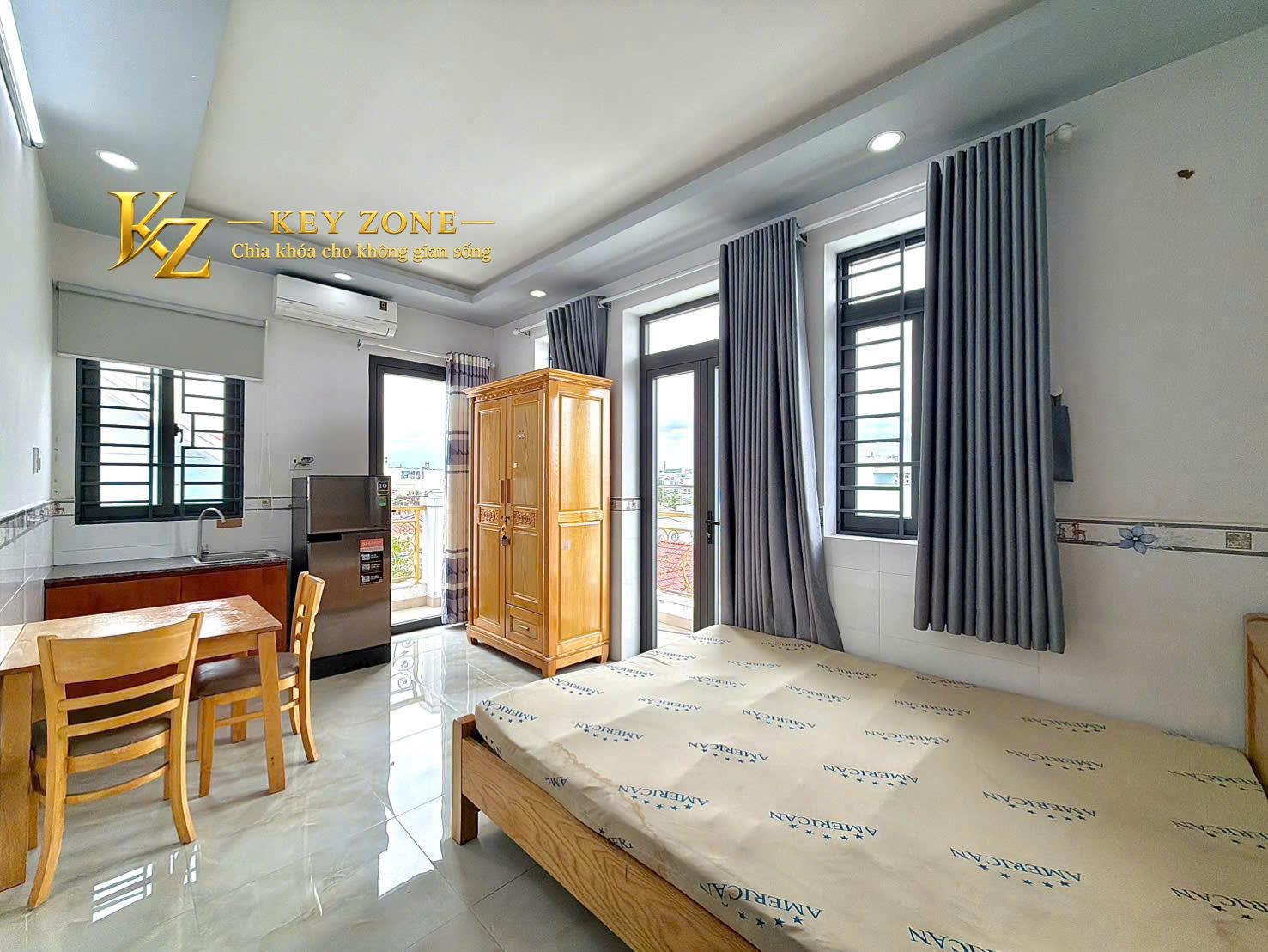 STUDIO FULL NỘI THẤT CÓ BAN CÔNG