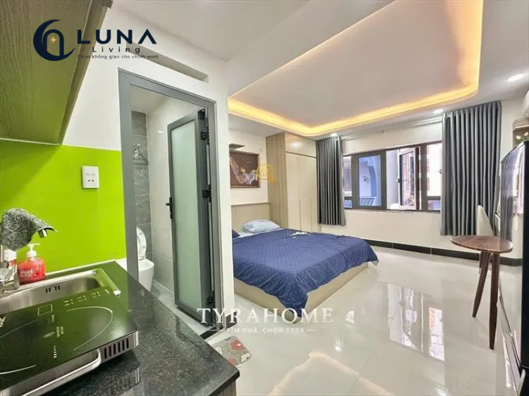 PHÒNG FULL NỘI THẤT MÁY GIẶT RIÊNG CÓ CỬA SỔ