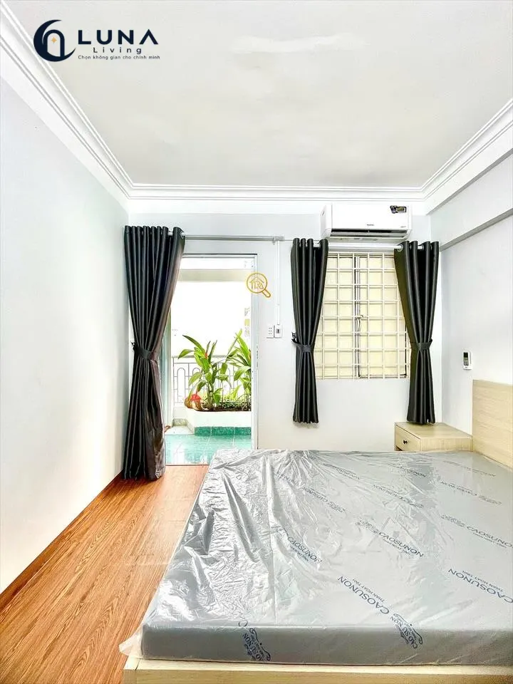 CĂN HỘ DỊCH VỤ FULL NỘI THẤT MÁY GIẶT RIÊNG CÓ BAN CÔNG