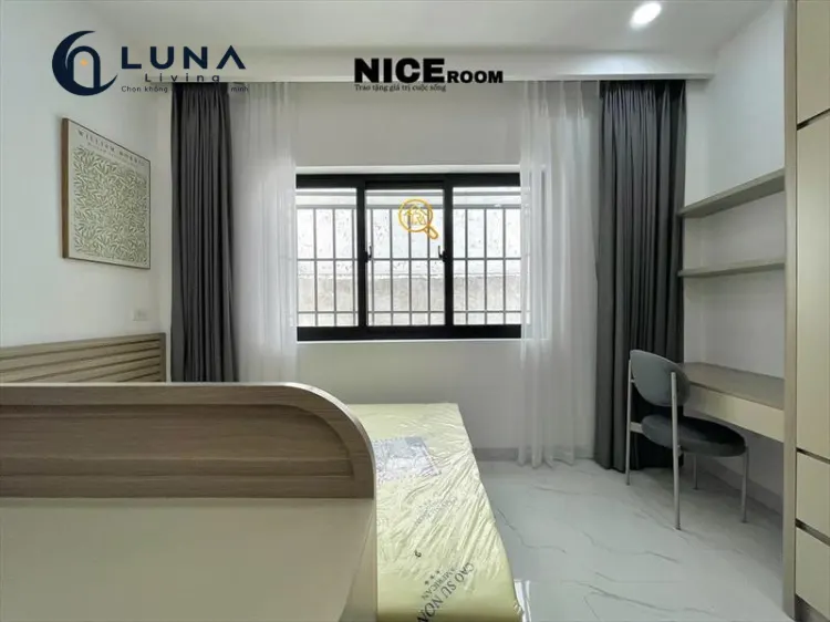CĂN HỘ DỊCH VỤ FULL NỘI THẤT MÁY GIẶT RIÊNG CÓ CỬA SỔ