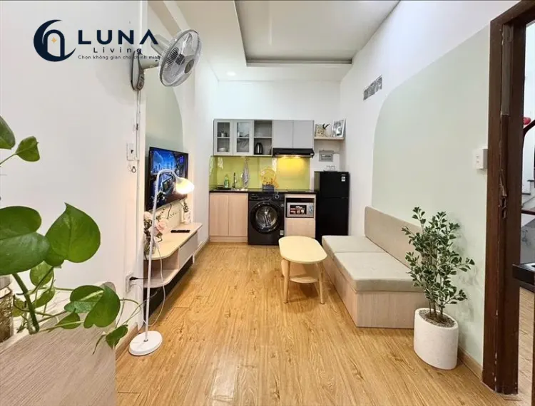 CĂN HỘ DỊCH VỤ FULL NỘI THẤT MÁY GIẶT RIÊNG CÓ CỬA SỔ