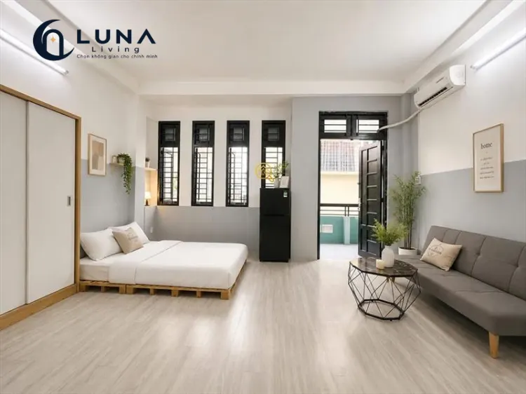 PHÒNG FULL NỘI THẤT CÓ BAN CÔNG