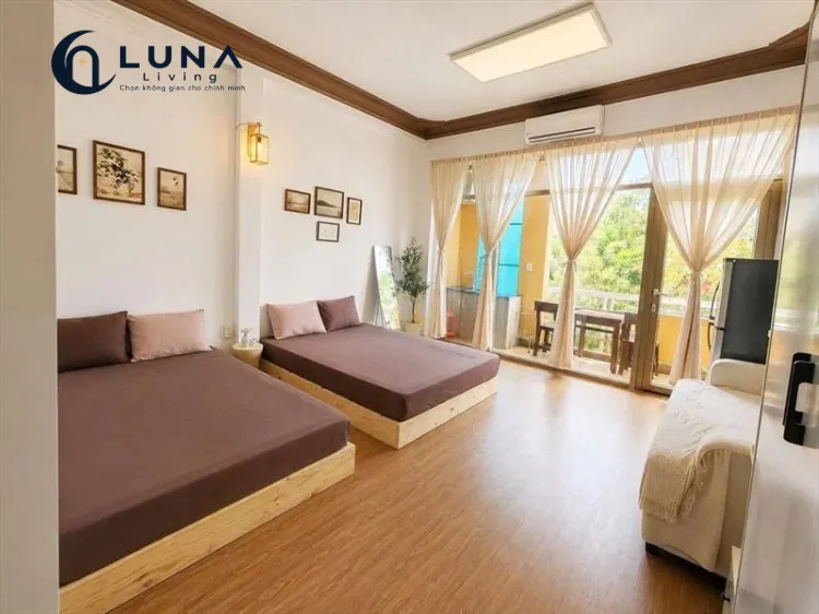 CĂN HỘ DỊCH VỤ FULL NỘI THẤT CÓ BAN CÔNG