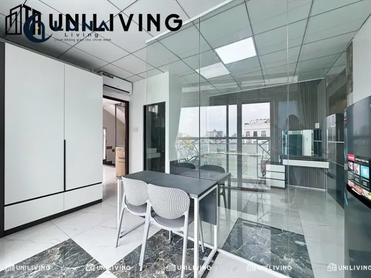 CĂN HỘ DỊCH VỤ FULL NỘI THẤT MÁY GIẶT RIÊNG CÓ BAN CÔNG