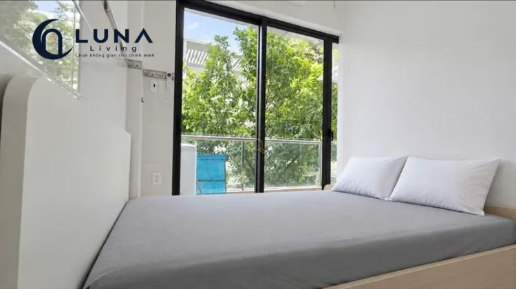 CĂN HỘ DỊCH VỤ FULL NỘI THẤT MÁY GIẶT RIÊNG CÓ BAN CÔNG