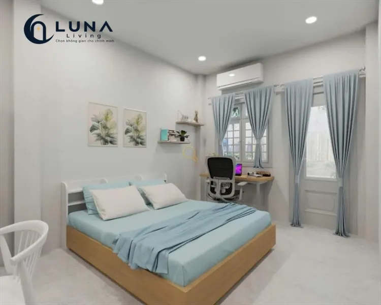 CĂN HỘ DỊCH VỤ FULL NỘI THẤT MÁY GIẶT RIÊNG CÓ CỬA SỔ