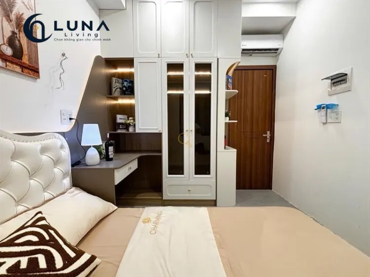 CĂN HỘ DỊCH VỤ FULL NỘI THẤT MÁY GIẶT RIÊNG CÓ BAN CÔNG