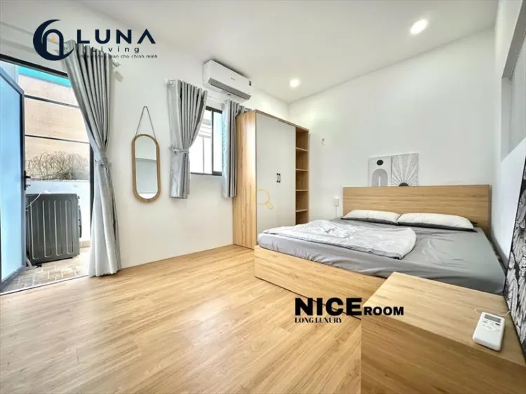 CĂN HỘ DỊCH VỤ FULL NỘI THẤT MÁY GIẶT RIÊNG CÓ BAN CÔNG