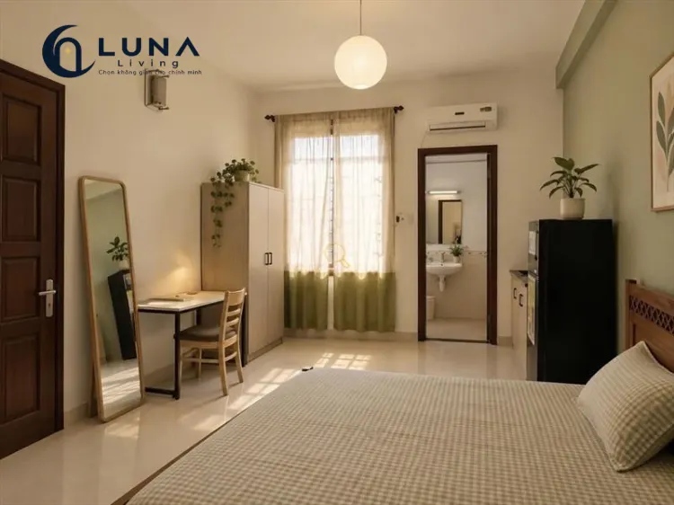 PHÒNG FULL NỘI THẤT CÓ CỬA SỔ