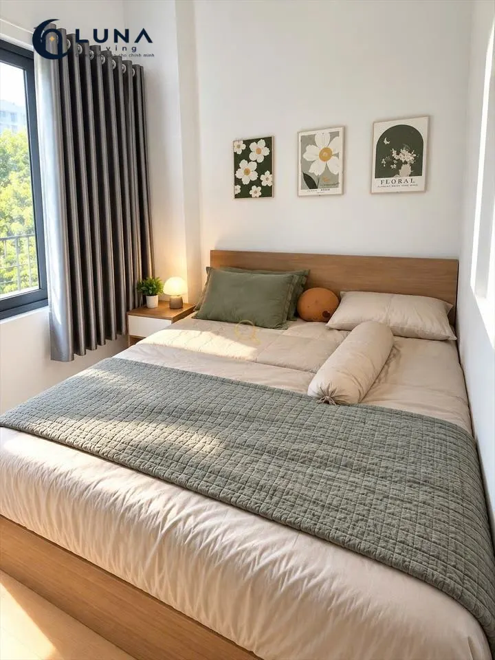 PHÒNG FULL NỘI THẤT MÁY GIẶT RIÊNG CÓ CỬA SỔ