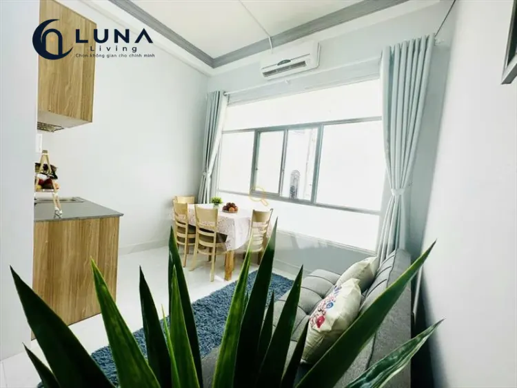 CĂN HỘ DỊCH VỤ FULL NỘI THẤT MÁY GIẶT RIÊNG CÓ CỬA SỔ