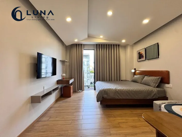 CĂN HỘ DỊCH VỤ FULL NỘI THẤT CÓ BAN CÔNG