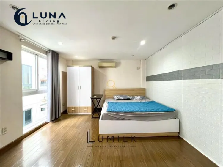 CĂN HỘ DỊCH VỤ FULL NỘI THẤT CÓ CỬA SỔ
