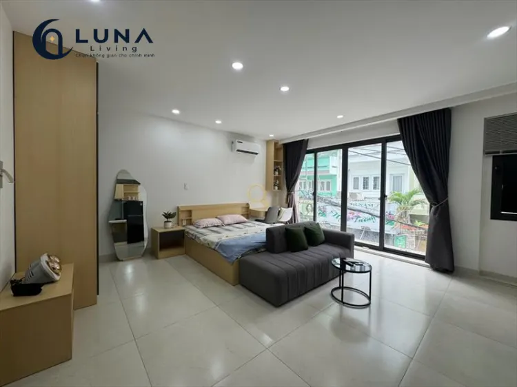 CĂN HỘ DỊCH VỤ FULL NỘI THẤT MÁY GIẶT RIÊNG CÓ CỬA SỔ