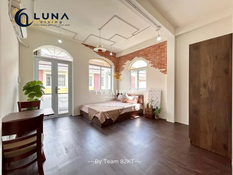 CĂN HỘ DỊCH VỤ FULL NỘI THẤT MÁY GIẶT RIÊNG CÓ BAN CÔNG