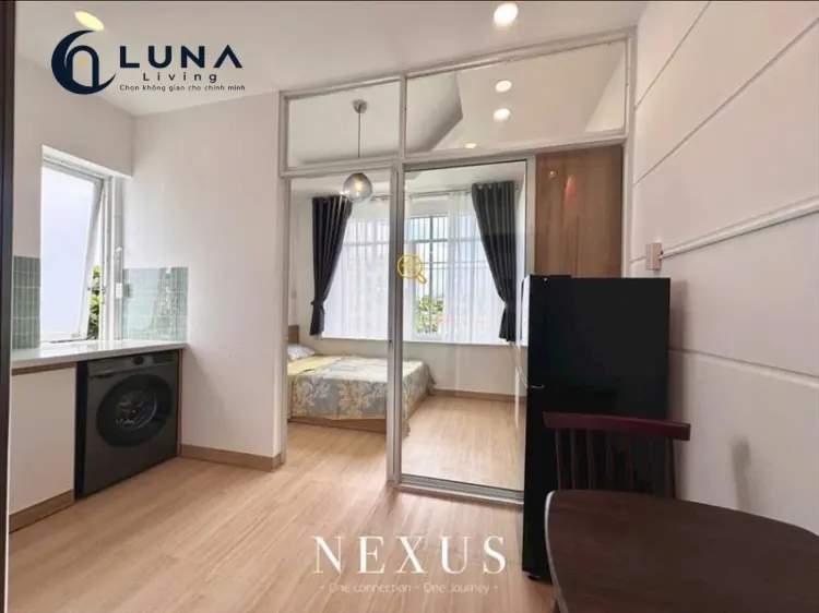 CĂN HỘ DỊCH VỤ FULL NỘI THẤT MÁY GIẶT RIÊNG CÓ CỬA SỔ
