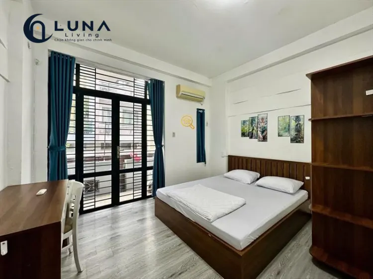 CĂN HỘ DỊCH VỤ FULL NỘI THẤT MÁY GIẶT RIÊNG CÓ BAN CÔNG