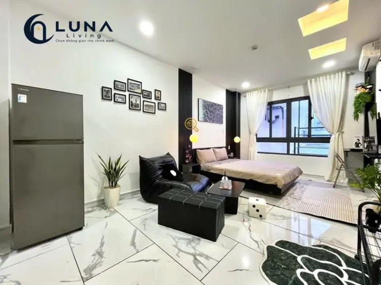 CĂN HỘ DỊCH VỤ FULL NỘI THẤT CÓ CỬA SỔ