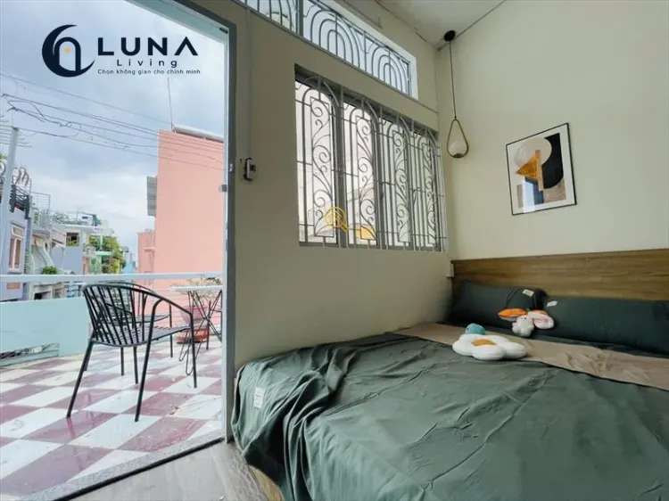 CĂN HỘ DỊCH VỤ FULL NỘI THẤT CÓ BAN CÔNG
