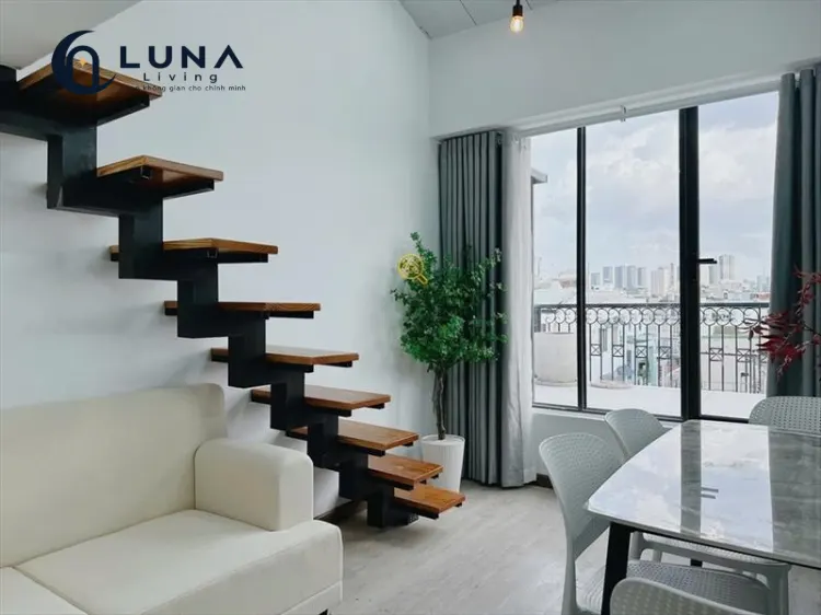 CĂN HỘ DỊCH VỤ FULL NỘI THẤT MÁY GIẶT RIÊNG CÓ CỬA SỔ