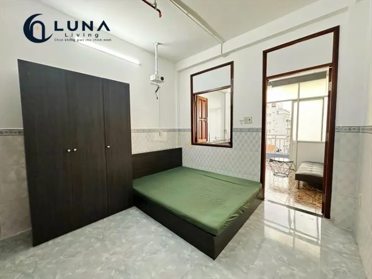 PHÒNG FULL NỘI THẤT MÁY GIẶT RIÊNG CÓ BAN CÔNG