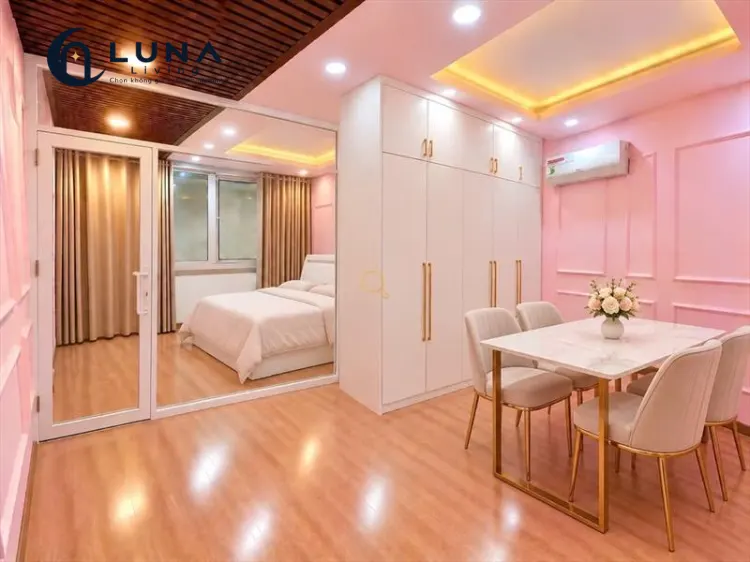 CĂN HỘ DỊCH VỤ FULL NỘI THẤT MÁY GIẶT RIÊNG CÓ CỬA SỔ