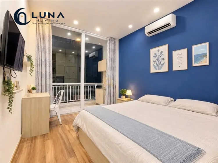 PHÒNG FULL NỘI THẤT CÓ BAN CÔNG