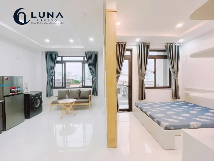 CĂN HỘ DỊCH VỤ FULL NỘI THẤT MÁY GIẶT RIÊNG CÓ BAN CÔNG