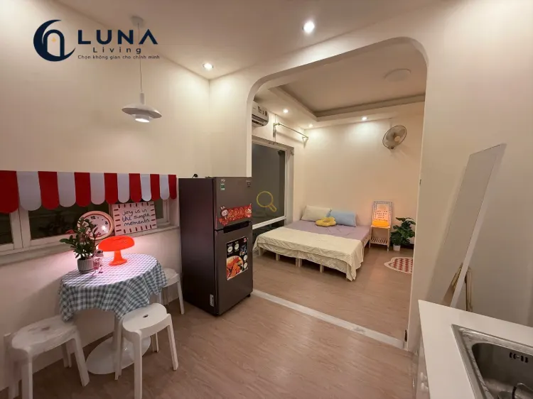 CĂN HỘ DỊCH VỤ FULL NỘI THẤT CÓ BAN CÔNG