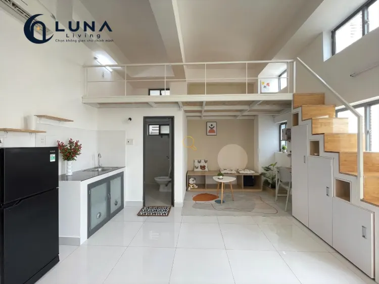 CĂN HỘ DỊCH VỤ FULL NỘI THẤT CÓ BAN CÔNG